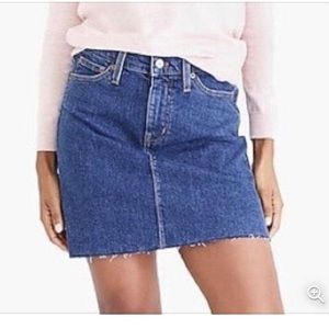 NWT JCrew Mercantile Denim Skirt